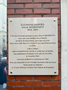 Plaque Miltsztayn